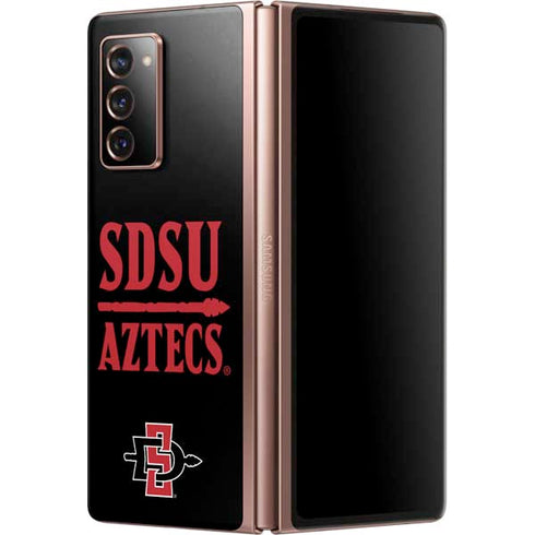 San Diego State University Aztecs San Diego State Galaxy Z Fold2 5G Skin
