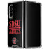 San Diego State University Aztecs San Diego State Galaxy Z Fold4 5G Clear Case