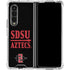 San Diego State University Aztecs San Diego State Galaxy Z Fold4 5G Clear Case
