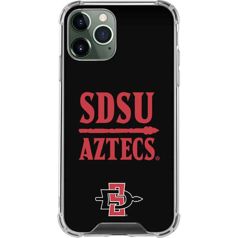 San Diego State University Aztecs San Diego State iPhone 11 Pro Max Clear Case