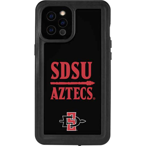 San Diego State University Aztecs San Diego State iPhone 12 Pro Max Waterproof Case