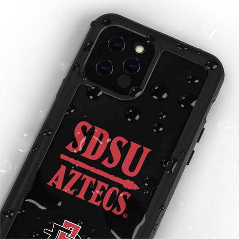 San Diego State University Aztecs San Diego State iPhone 12 Pro Max Waterproof Case
