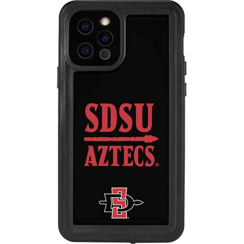 San Diego State University Aztecs San Diego State iPhone 12 Pro Waterproof Case