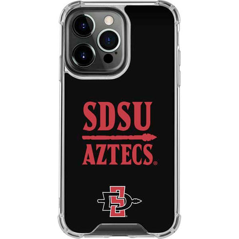 San Diego State University Aztecs San Diego State iPhone 13 Pro Clear Case