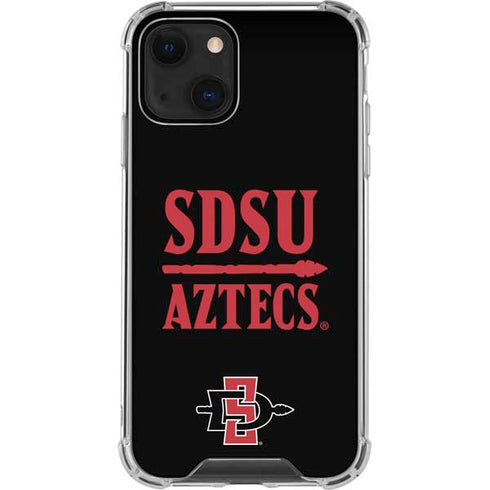 San Diego State University Aztecs San Diego State iPhone 15 Plus Clear Case
