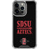 San Diego State University Aztecs San Diego State iPhone 15 Pro Clear Case