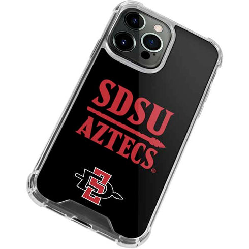 San Diego State University Aztecs San Diego State iPhone 15 Pro Clear Case