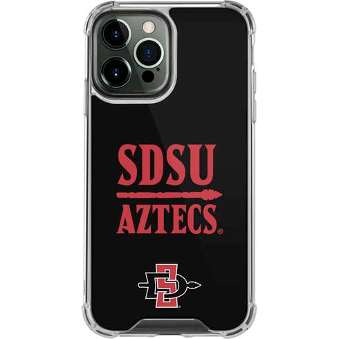 San Diego State University Aztecs San Diego State iPhone 15 Pro Max Clear Case