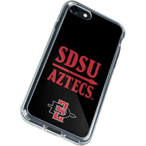 San Diego State University Aztecs San Diego State iPhone SE (2nd & 3rd Gen) Clear Case