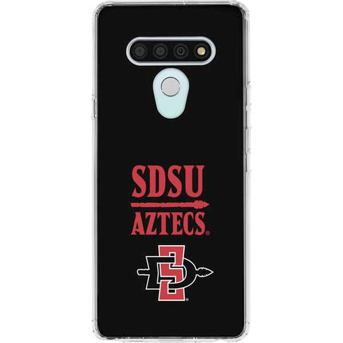 San Diego State University Aztecs San Diego State LG Stylo 6 Clear Case