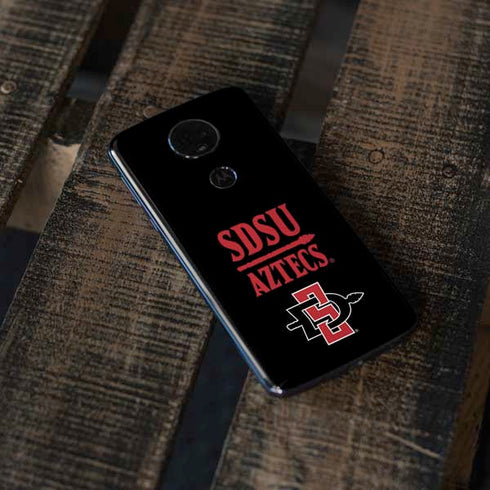 San Diego State University Aztecs San Diego State Moto E5 Plus Skin
