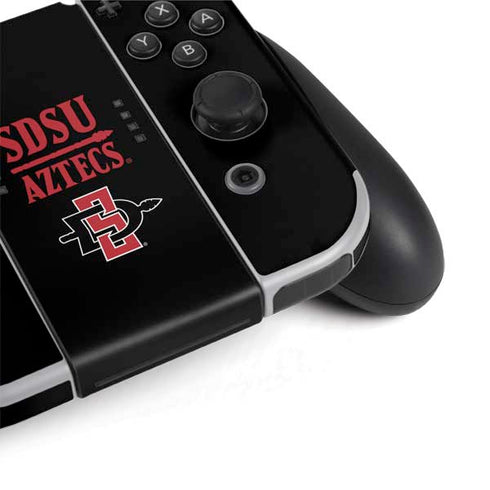 San Diego State University Aztecs San Diego State Nintendo Switch OLED (2021) Skin