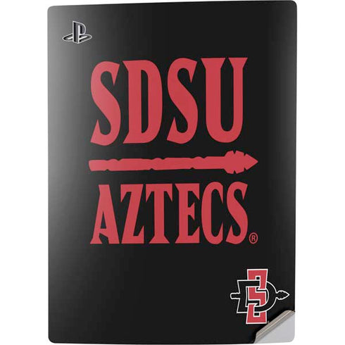 San Diego State University Aztecs San Diego State PS5 Digital Edition Console Skin