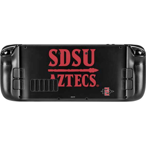 San Diego State University Aztecs San Diego State Steam Deck Handheld Gaming Computer Skin