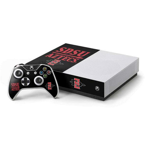 San Diego State University Aztecs San Diego State Xbox One S All-Digital Edition Bundle Skin