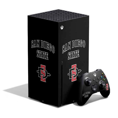 San Diego State University Aztecs San Diego State Xbox Series X Bundle Skin