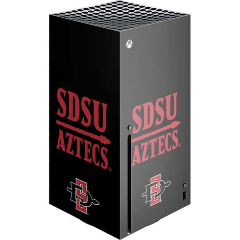 San Diego State University Aztecs San Diego State Xbox Series X Console Skin
