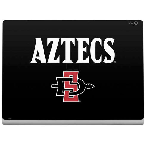 San Diego State University Aztecs Black Surface Book 2 13.5in Skin