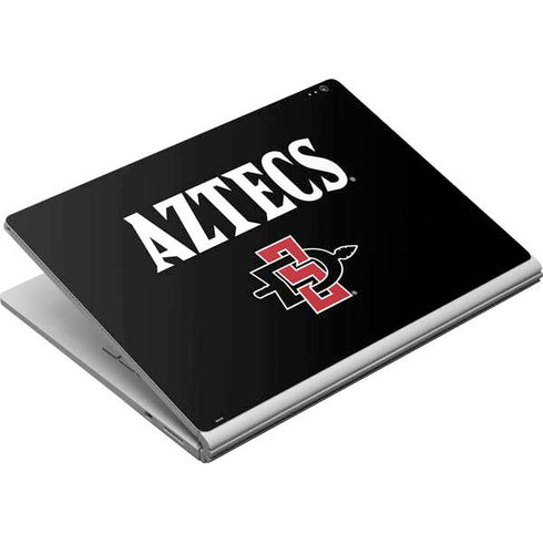 San Diego State University Aztecs Black Surface Book Skin