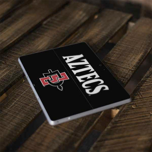 San Diego State University Aztecs Black Surface Go Skin