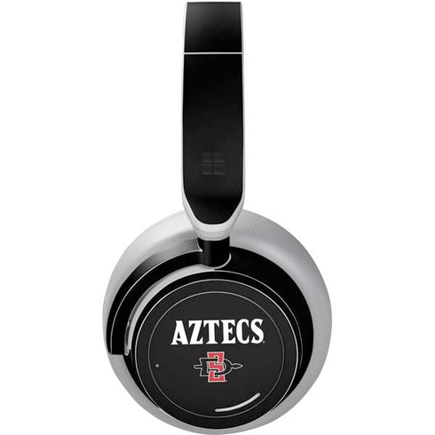 San Diego State University Aztecs Black Surface Headphones Skin