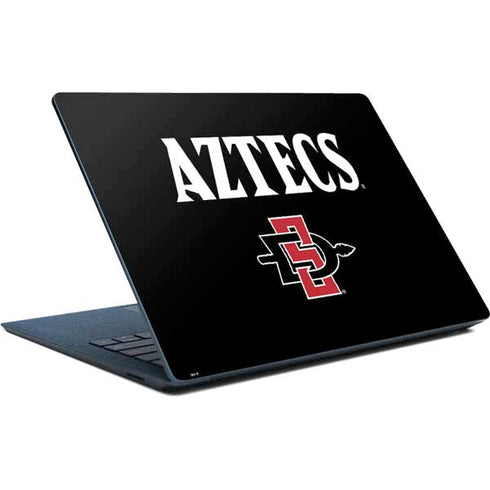 San Diego State University Aztecs Black Surface Laptop Skin