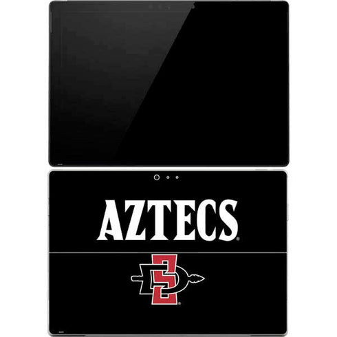 San Diego State University Aztecs Black Surface Pro 4 Skin