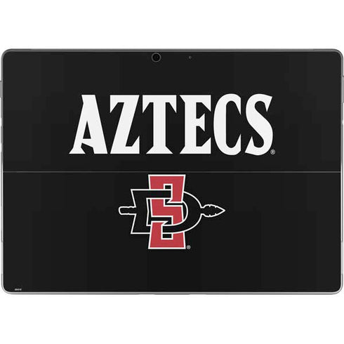 San Diego State University Aztecs Black Surface Pro 8 Skin