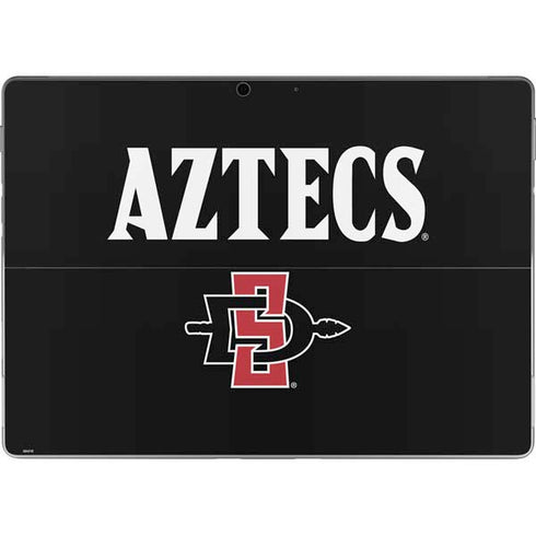San Diego State University Aztecs Black Surface Pro 9 Skin