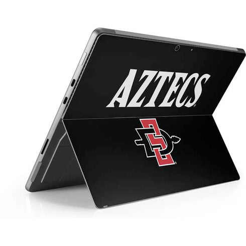 San Diego State University Aztecs Black Surface Pro 9 Skin