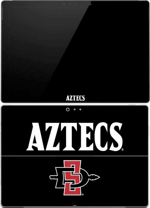 San Diego State University Aztecs Black Surface Pro (2017) Skin