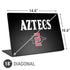 San Diego State University Aztecs Black Universal Laptop 18in (14.6 x 10.6in) Skin