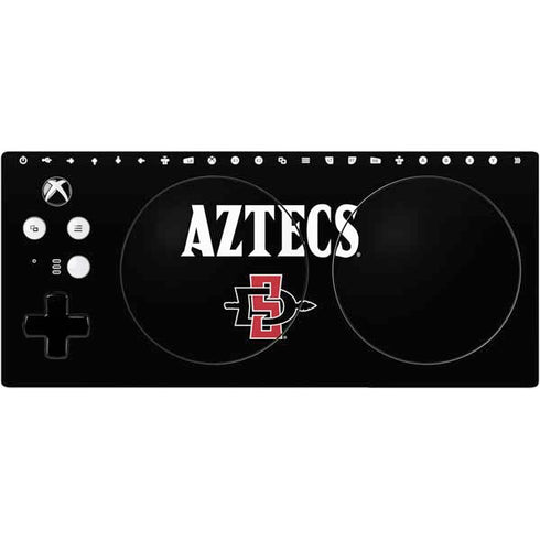 San Diego State University Aztecs Black Xbox Adaptive Controller Skin