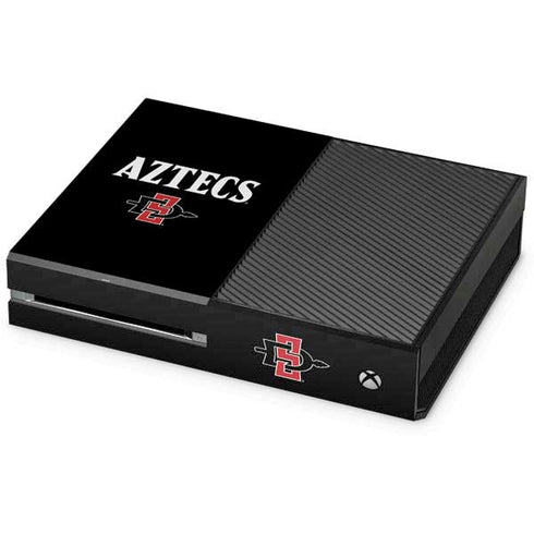 San Diego State University Aztecs Black Xbox One Console Skin