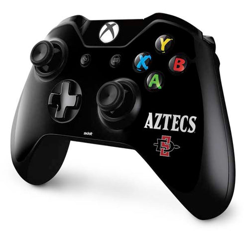 San Diego State University Aztecs Black Xbox One Controller Skin