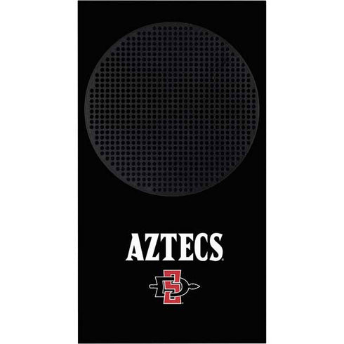 San Diego State University Aztecs Black Xbox Series S Bundle Skin