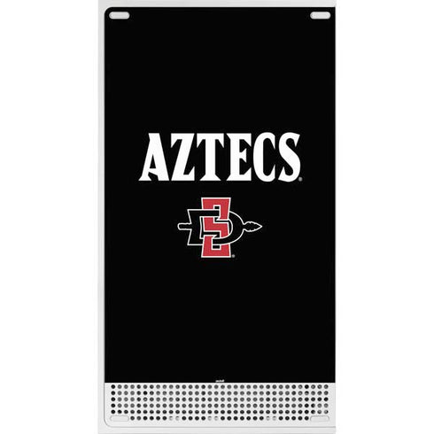 San Diego State University Aztecs Black Xbox Series S Bundle Skin