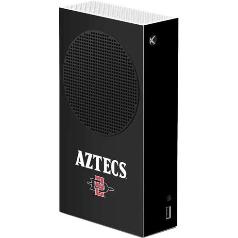 San Diego State University Aztecs Black Xbox Series S Console Skin