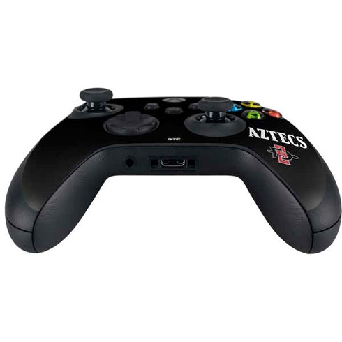 San Diego State University Aztecs Black Xbox Series X Controller Skin