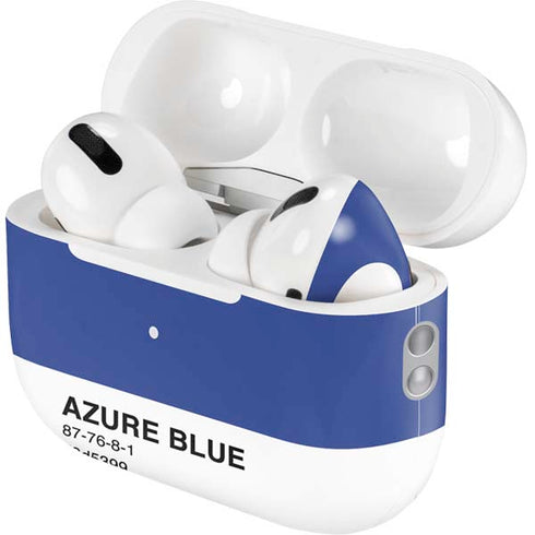 Azure Blue AirPods Pro 2nd Gen Skin