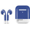 Azure Blue Apple AirPods 2 Skin