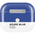 Azure Blue Apple AirPods (3rd Gen 2021) Skin