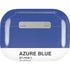 Azure Blue Apple AirPods Pro Skin