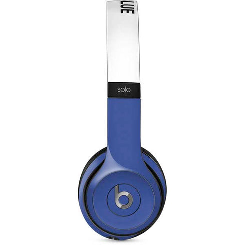 Azure Blue Beats Solo 2 Wired Skin