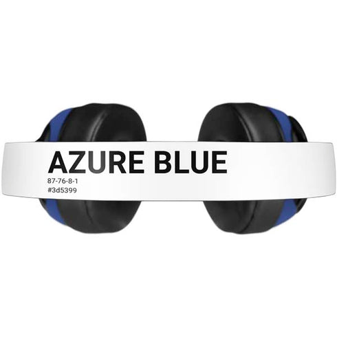 Azure Blue Beats Solo Pro Skin