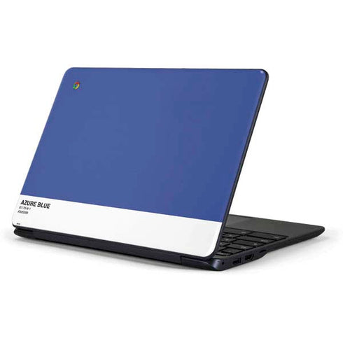 Azure Blue Samsung Chromebook Skin