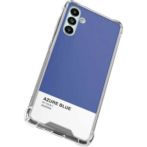 Azure Blue Galaxy A13 5G Clear Case