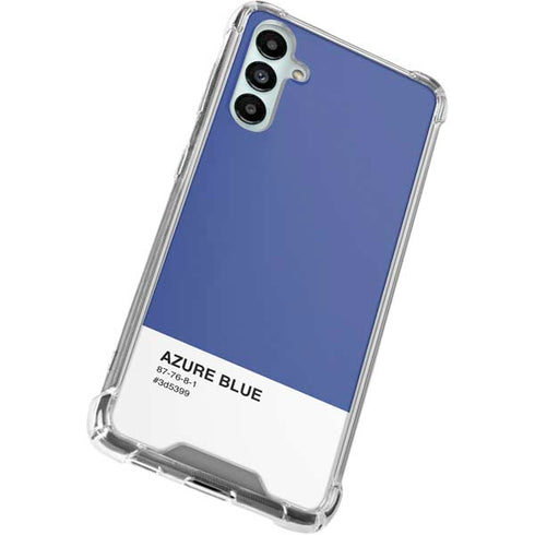 Azure Blue Galaxy A15 5G Clear Case