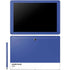 Azure Blue Galaxy Book 12in Skin