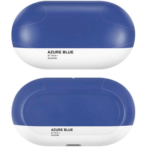 Azure Blue Galaxy Buds Plus Skin